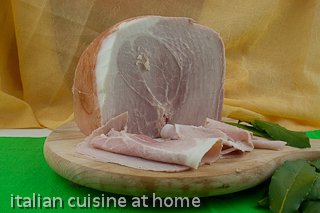 italian cooked ham