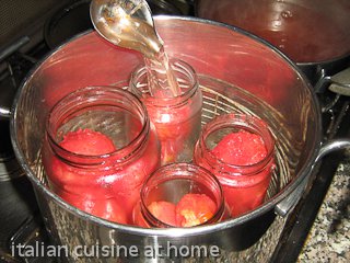 canning peeled tomatoes