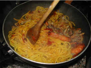 seafood scoglio spaghetti