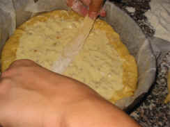 pastiera napoletana making
