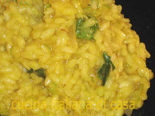 risotto with safron