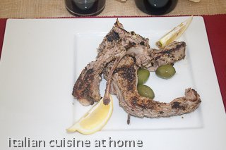 lamb chops with oregano