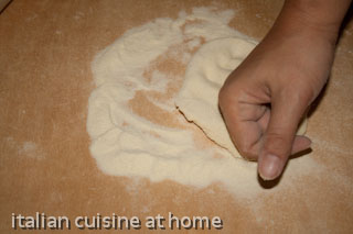 semolina pasta dough