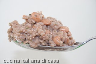 risotto with beans
